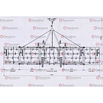 Культиватор для сплошной обработки почвы КПМ-12 (220мм, 45х12) (240 л.с.)